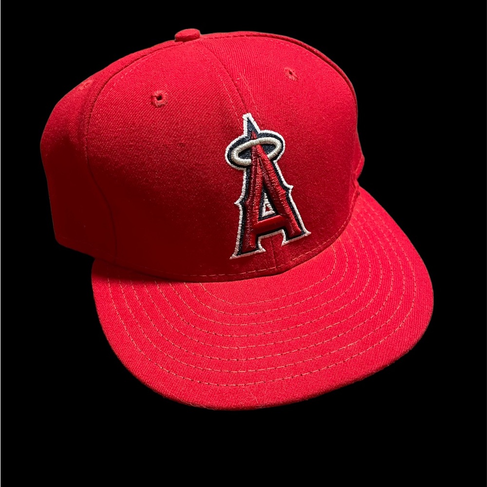 Anaheim Angels Fitted Hat Size 7 3/4